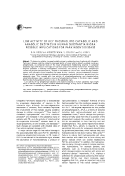 low activity of key phospholipid catabolic and anabolic enzymes in