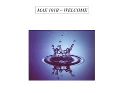 MAE 101B