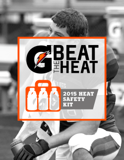 2015 heat safety kit