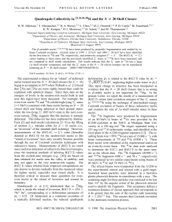 Quadrupole Collectivity in 32,34,36,38Si and the N 5 20 Shell Closure