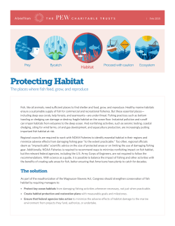 Protecting Habitat - The Pew Charitable Trusts