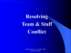 Introduction to Mediation