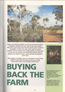 Many early European settlers, used to the lush green meailows of