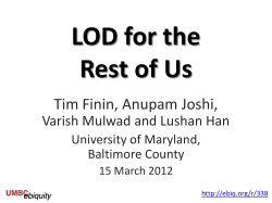 RDF Linked Data