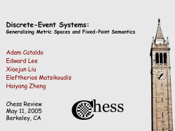 Discrete-Event Systems