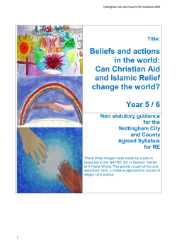TITLE: Beliefs and actions in the world
