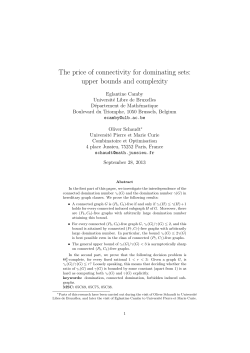 The price of connectivity for dominating sets: upper bounds and