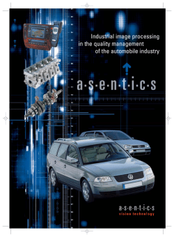 Industrial image processing in the quality management