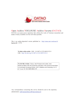 Non parametric estimation of the structural expectation of a