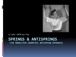 Slides - Agenda INFN