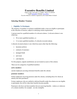 1 - Executive Benefits Limited