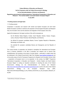 Federal Ministry of Education and Research
