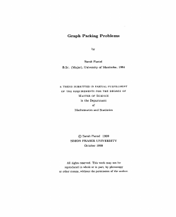 Graph Packing Problems