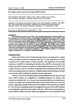 the U family (U1,U2,U4,U5, andU6). Screening ofa