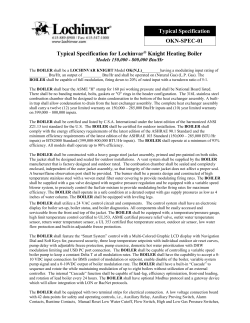 Typical Specifications