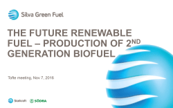 Biofuel - Statkraft