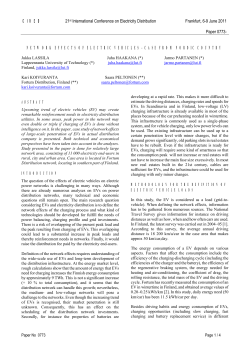 cired network effects of electric vehicles - case from