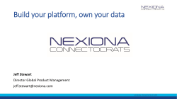 Build your platform, own your data