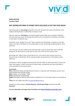 boy george returns to sydney with exclusive dj set for