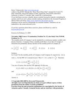 ( )⋅ - Illinois State University Mathematics Department
