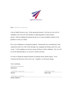 Email Letter - What is Updraft America?