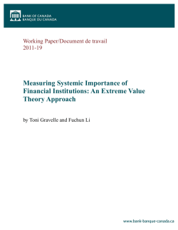 Measuring Systemic Importance of Financial