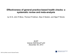 e47-e53 December 30, 2013 - British Journal of General Practice
