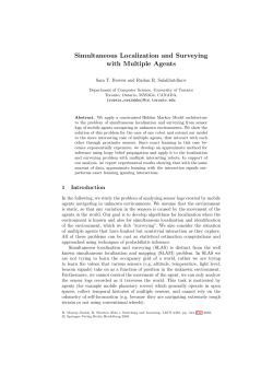 Simultaneous Localization and Surveying with Multiple Agents