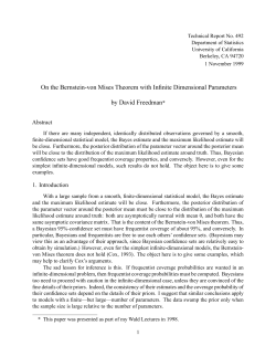 On the Bernstein-von Mises Theorem with Infinite Dimensional