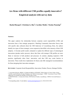 Are firms with different CSR profiles equally