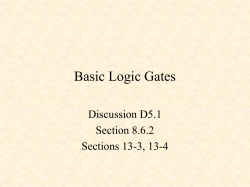 Basic Logic Gates