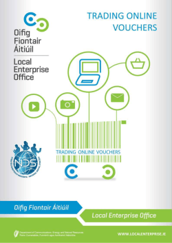 Applications Form - Local Enterprise Office