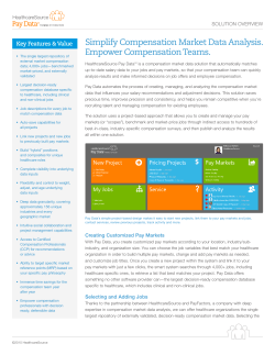 Simplify Compensation Market Data Analysis
