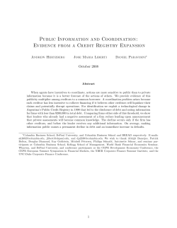 Public InFormation and Coordination: Evidence From a