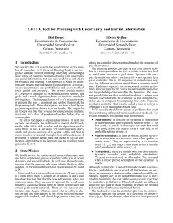 GPT: A Tool for Planning with Uncertainty and Partial Information
