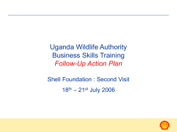 Follow-Up Action Plan
