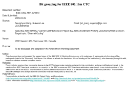 Bit grouping for IEEE 802.16m CTC