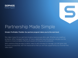 Partnership Made Simple