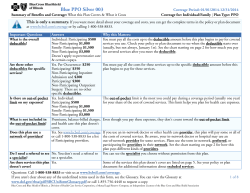 Blue PPO Silver 003 - Blue Cross and Blue Shield of Illinois