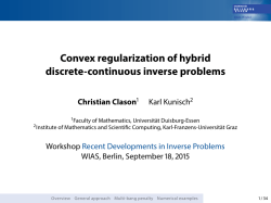 Convex regularization of hybrid discrete