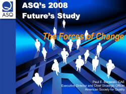 PPT - ASQ Northern Virginia Section 0511