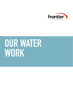 Untitled - Frontier Economics