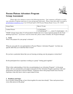 Adventure Challenge Program
