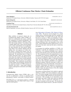 Efficient Continuous-Time Markov Chain Estimation
