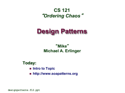 Design patterns