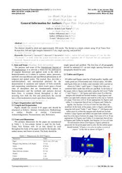 IJoT Author Guidelines