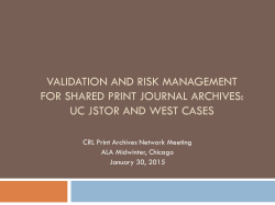 Western Regional Storage Trust (WEST)