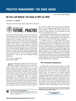 No One Left Behind: The Road to 80% by 2018