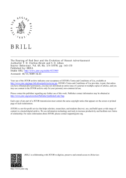 The Roaring of Red Deer and the Evolution of Honest