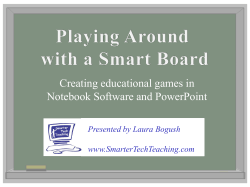 Ten of the Very Best Reasons for Using Classroom Games